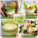 He-Ju, Proszek o smaku białej czekolady i pistacji, 250 gramów Naty Shop Flavours