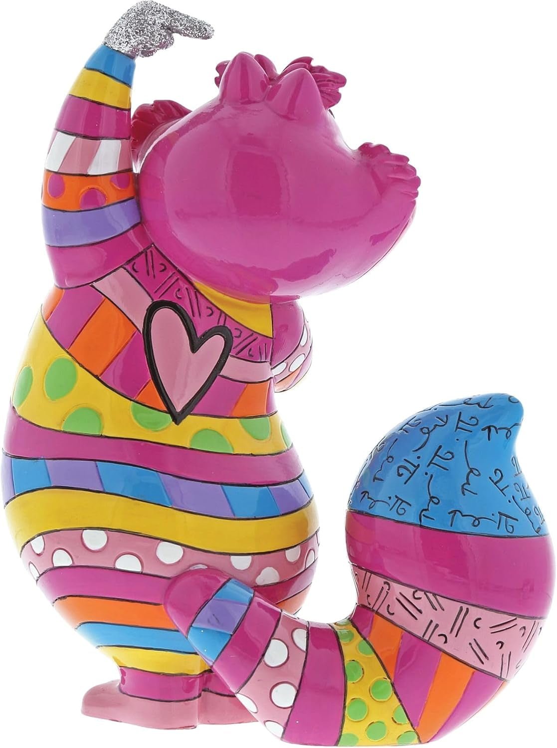 Disney Britto Collection Figurka kota z Cheshire, kolorowe statuetki i rzeźby Naty Shop