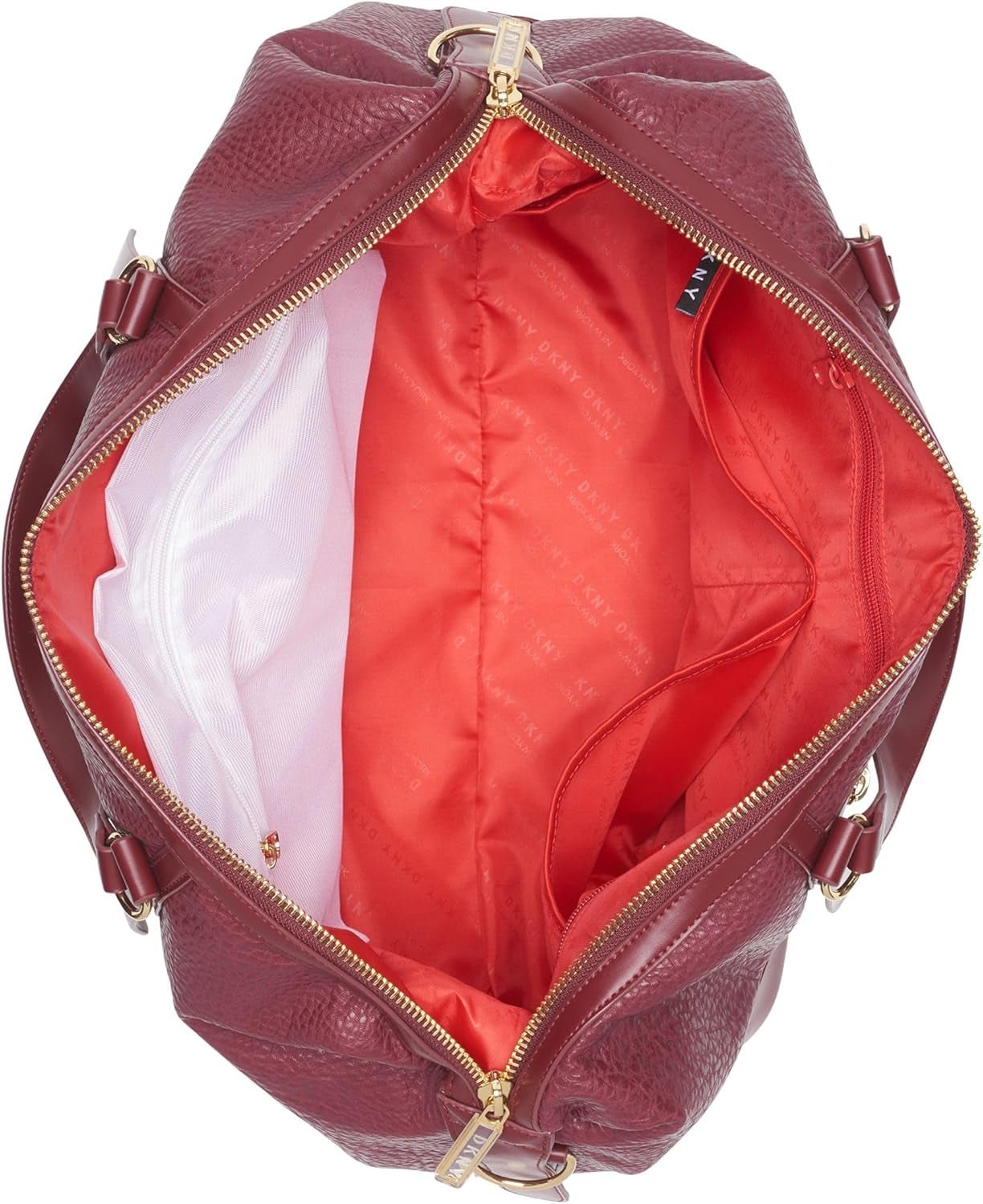 DKNY Duffel Softside Weekend Bagaż, Czerwone wino, Wino, Duffel Softside Weekender Bagaż Bagaż i sprzęt podróżny Naty Shop