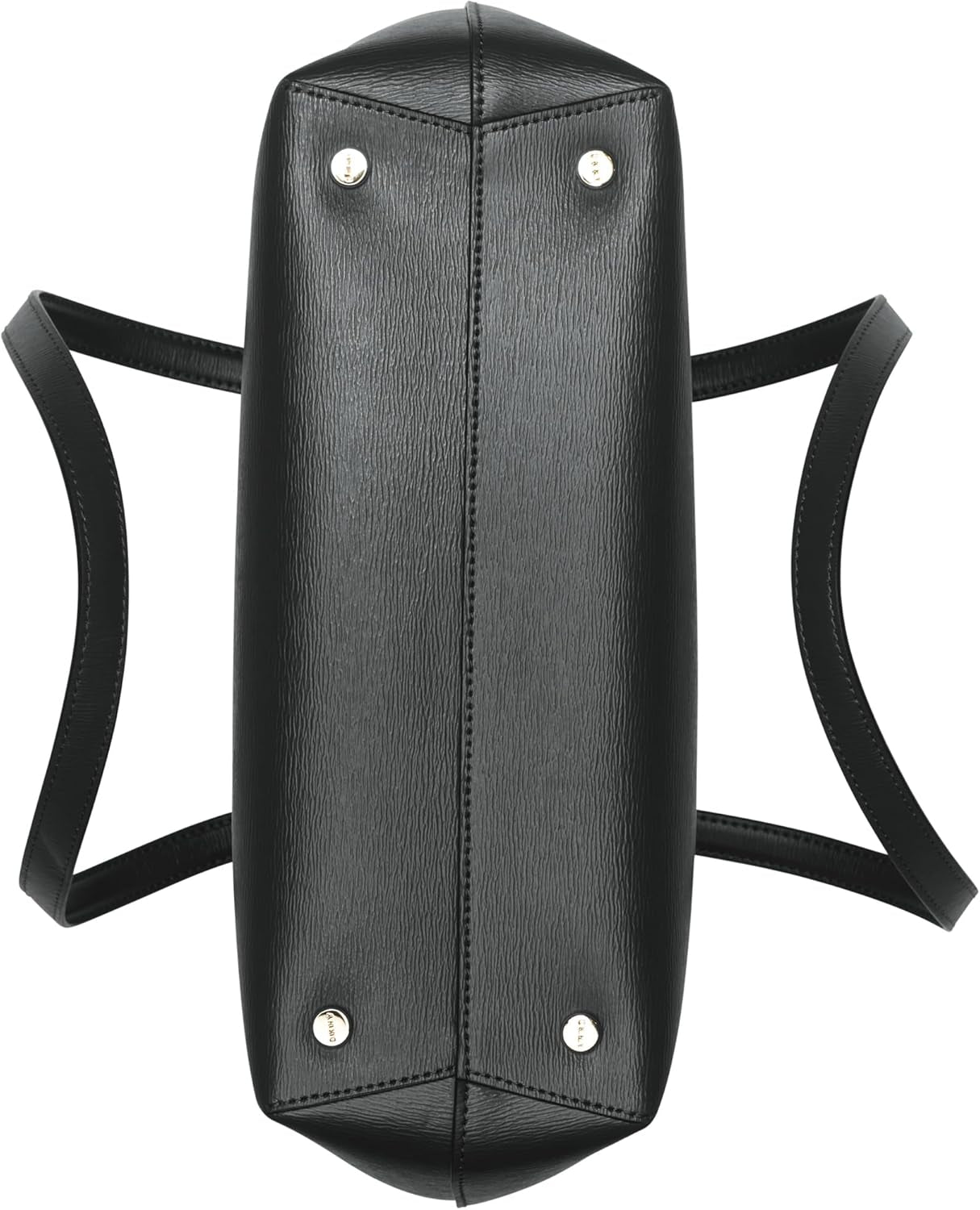 DKNY Damska torebka Bryant ze średniej skóry Tote Bag, czarno-złota Torby damskie Naty Shop