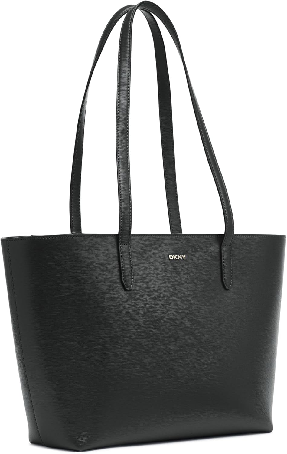 DKNY Damska torebka Bryant ze średniej skóry Tote Bag, czarno-złota Torby damskie Naty Shop