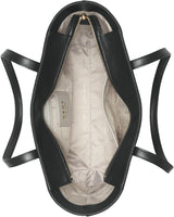 DKNY Damska torebka Bryant ze średniej skóry Tote Bag, czarno-złota Torby damskie Naty Shop