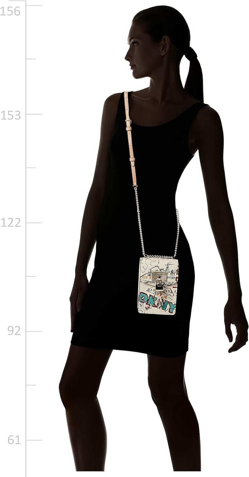 Damska torebka DKNY Elissa N/S Phone Cr Crossbody, torby damskie w jednym rozmiarze Naty Shop