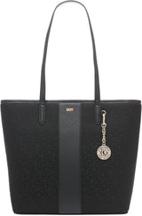 Damska torba DKNY R31AFR73-XLB-1, czarne logo / czarne torby damskie Naty Shop Domyślny tytuł