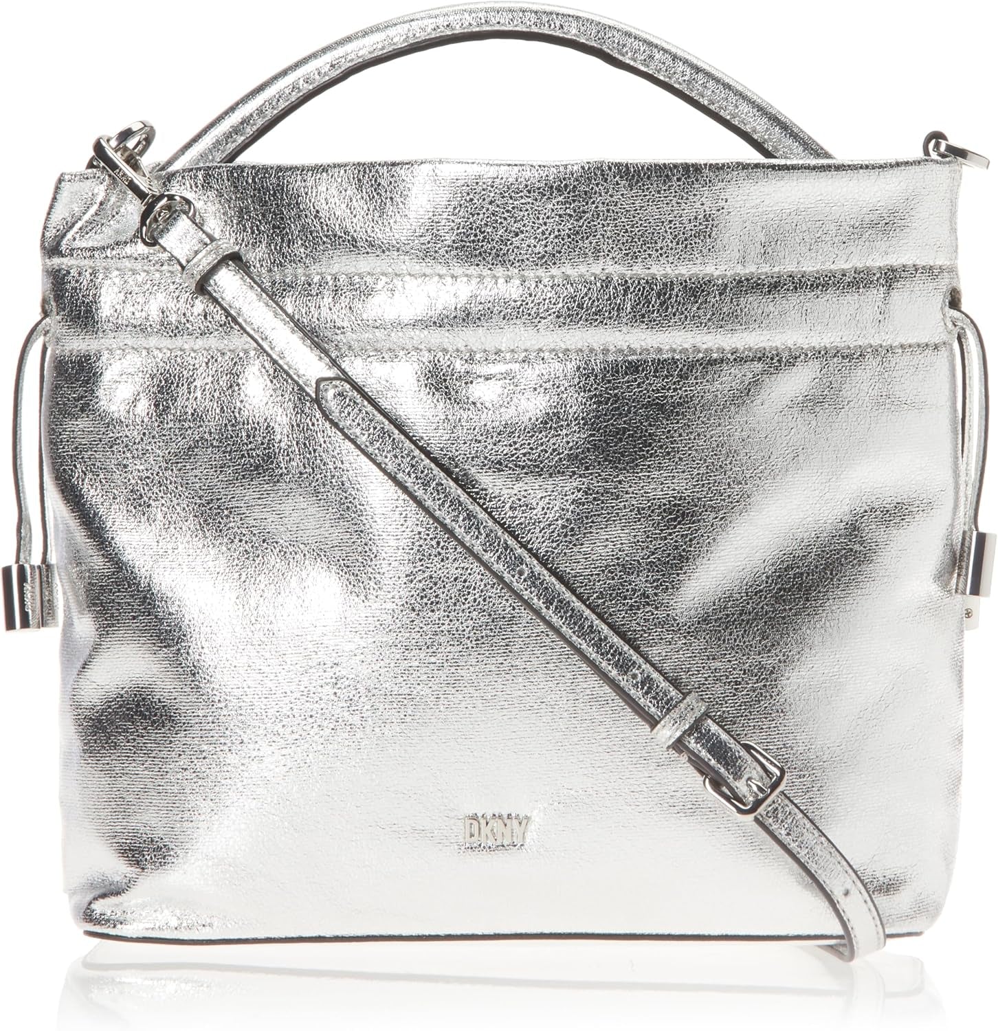 DKNY Feven Torebka Crossbody Torby damskie Naty Shop Silver