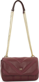 DKNY Torby na ramię z klapką Damskie Naty Shop Distressed Wine