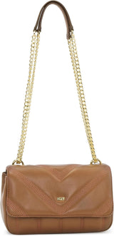 DKNY Torba na ramię z klapką Torby Damskie Naty Shop Cashew