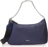 DKNY Sportowe torebki Crossbody Caelynn Pouchette Torby Damskie Naty Shop Srebrne L
