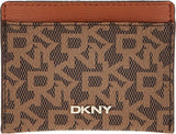 DKNY damski Bryant L akcesoria podróżne kopertówka na karty portfel damski Naty sklep mokka/karmel jeden rozmiar pasuje do wszystkich