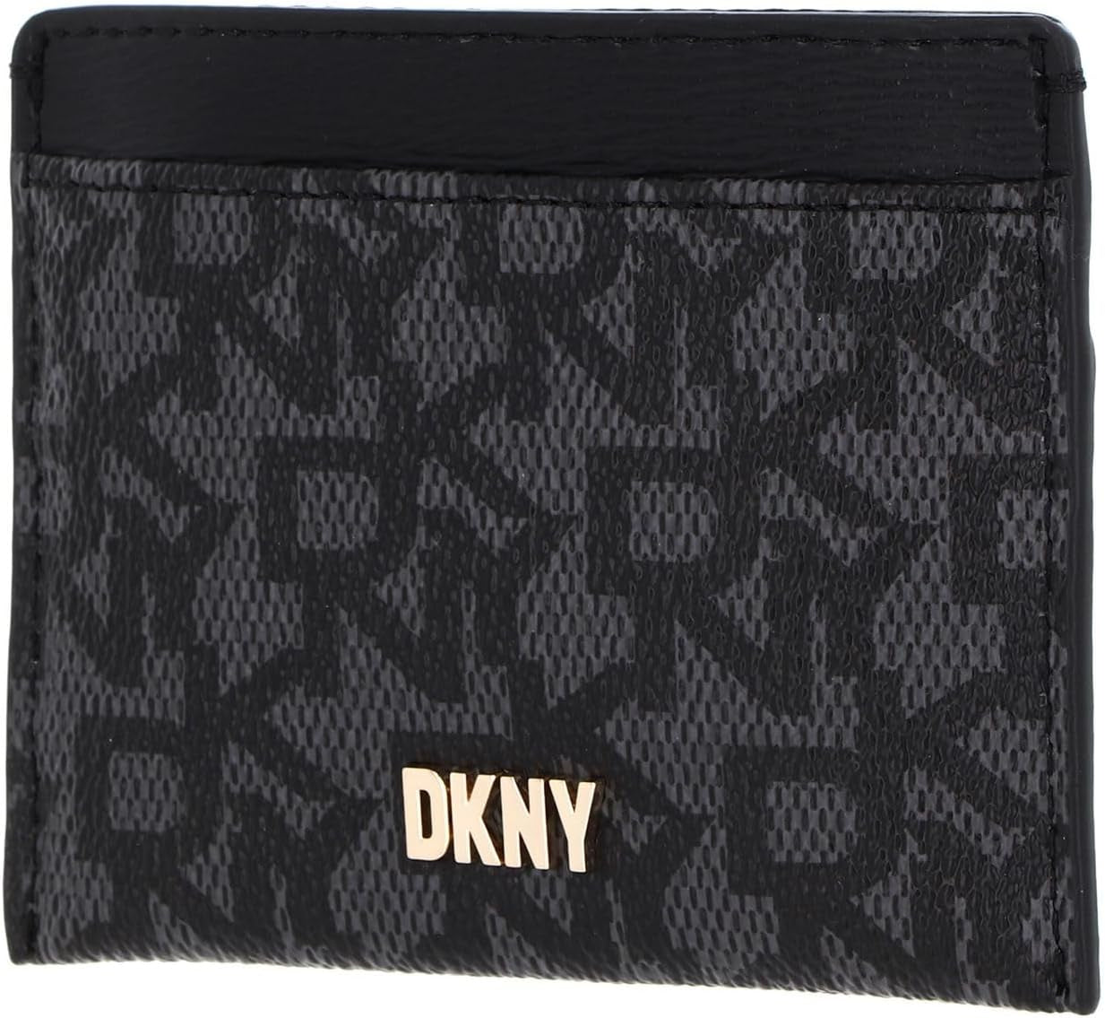 DKNY Damski Bryant L Akcesoria podróżne Etui na koperty na karty Portfel damski Naty Shop Czarne etui na karty