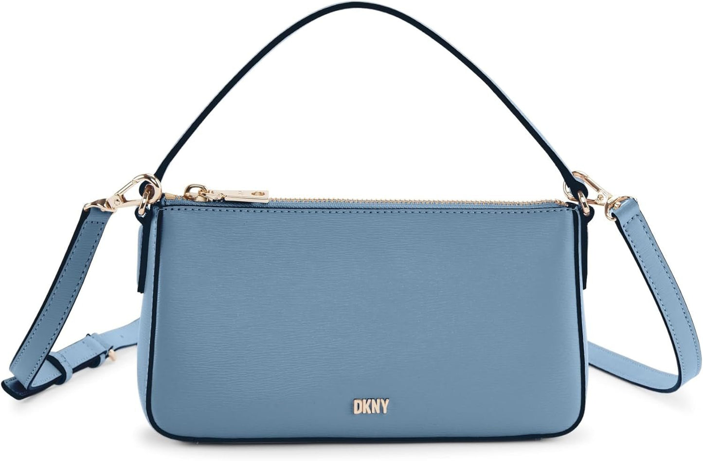 Damska torebka na ramię DKNY Demi Bag, nadmorskie niebieskie torby damskie Naty Shop Domyślny tytuł