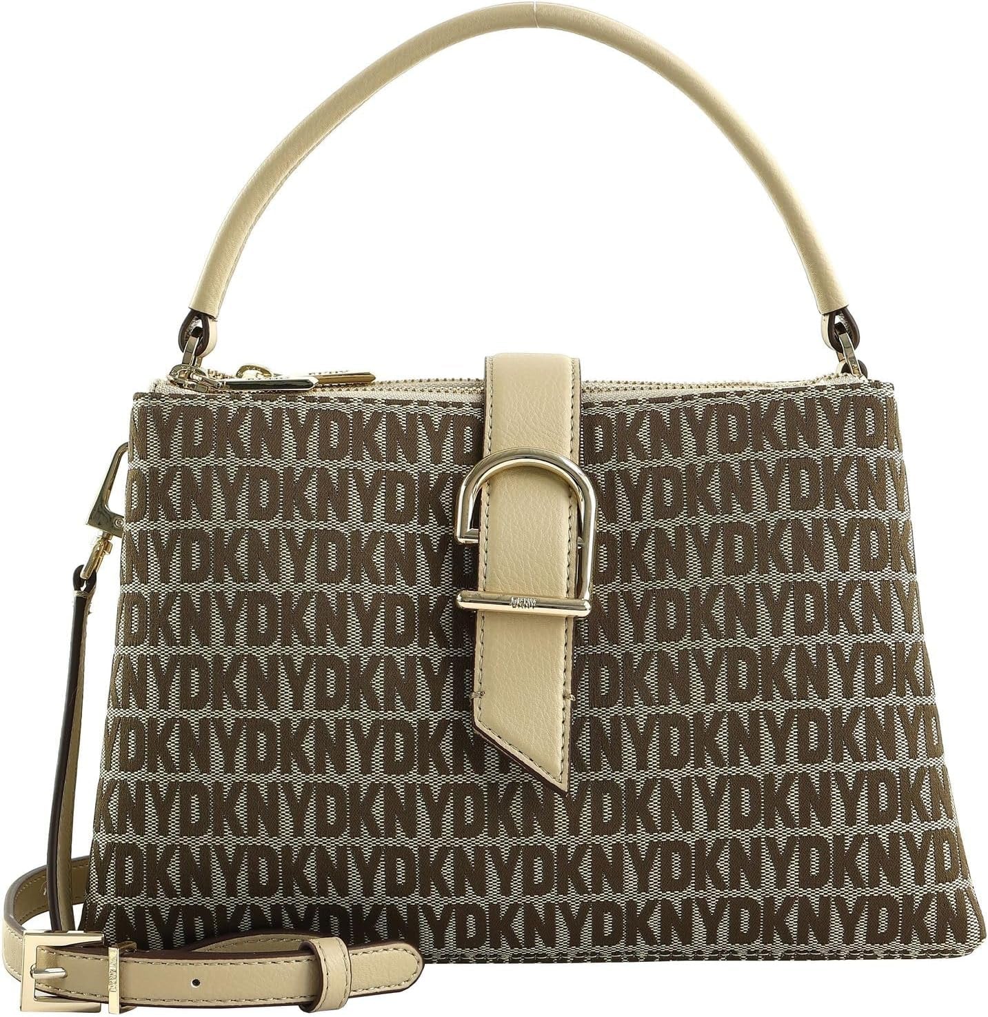 DKNY Damska torba na co dzień Satchel Torby damskie Naty Shop Chino/jasny khaki