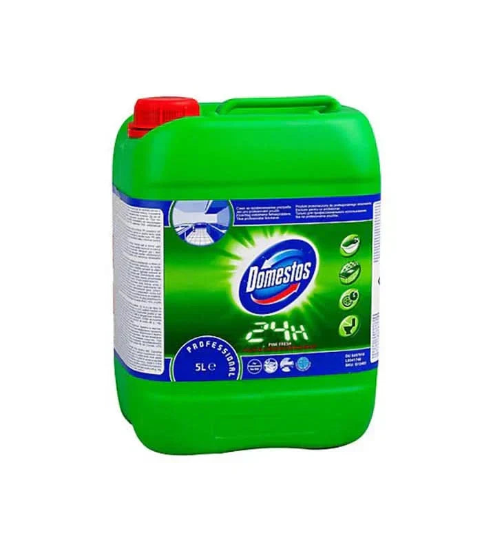 DOMESTOS Professional Pine Fresh środek dezynfekujący, 5l detergentów Naty Shop
