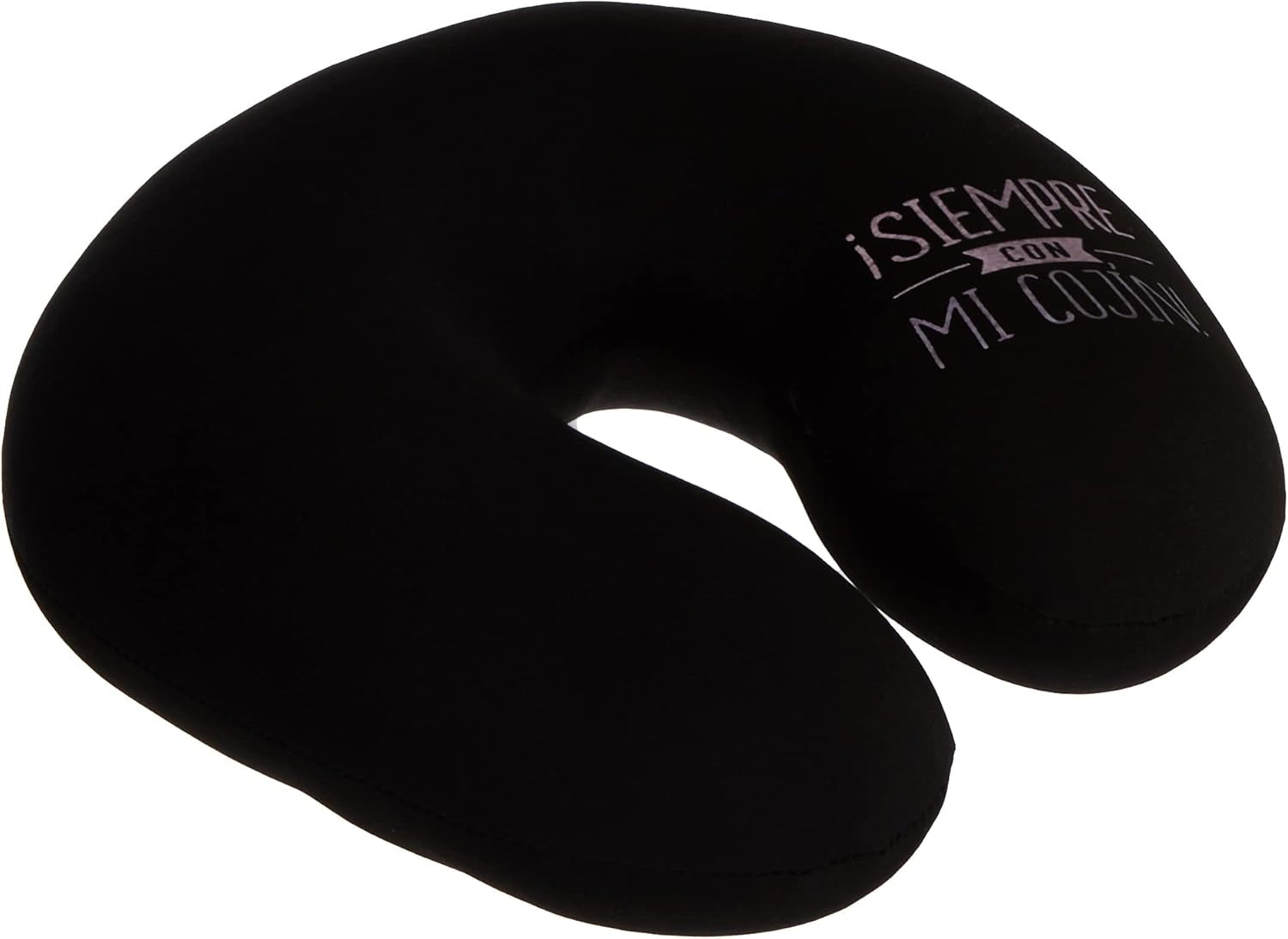 LAG VO1126- Almohada De Viaje, 26 cm, kolor różowy, Negro Y Azul wielokolorowe poduszki podróżne w jednym rozmiarze Naty Shop