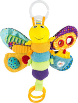 Lamaze zabawka dla niemowląt Kapitan Calamari piracka ośmiornica Clip & Go - wysokiej jakości zabawka dla maluchów - od 0 miesiąca życia oraz Freddie świetlik Clip & Go - wysokiej jakości zabawka dla najmłodszych Toys Bebe Naty Shop