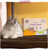 MjAMjAM - Mokra karma Premium dla kotów - Kurczak Wellness Pack 12 opakowań (12 x 125 g) bez zbóż z dodatkowym mięsem