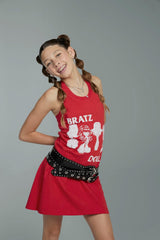 Modna lalka w stylu T-shirtu Bratz Stylin' Jade zawiera akcesoria Urocza zabawka dla dziewczynki