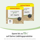 Spodnie LILLYDOO Eco rozmiar 7 (17+ kg) Pudełko miesięczne (85 sztuk)