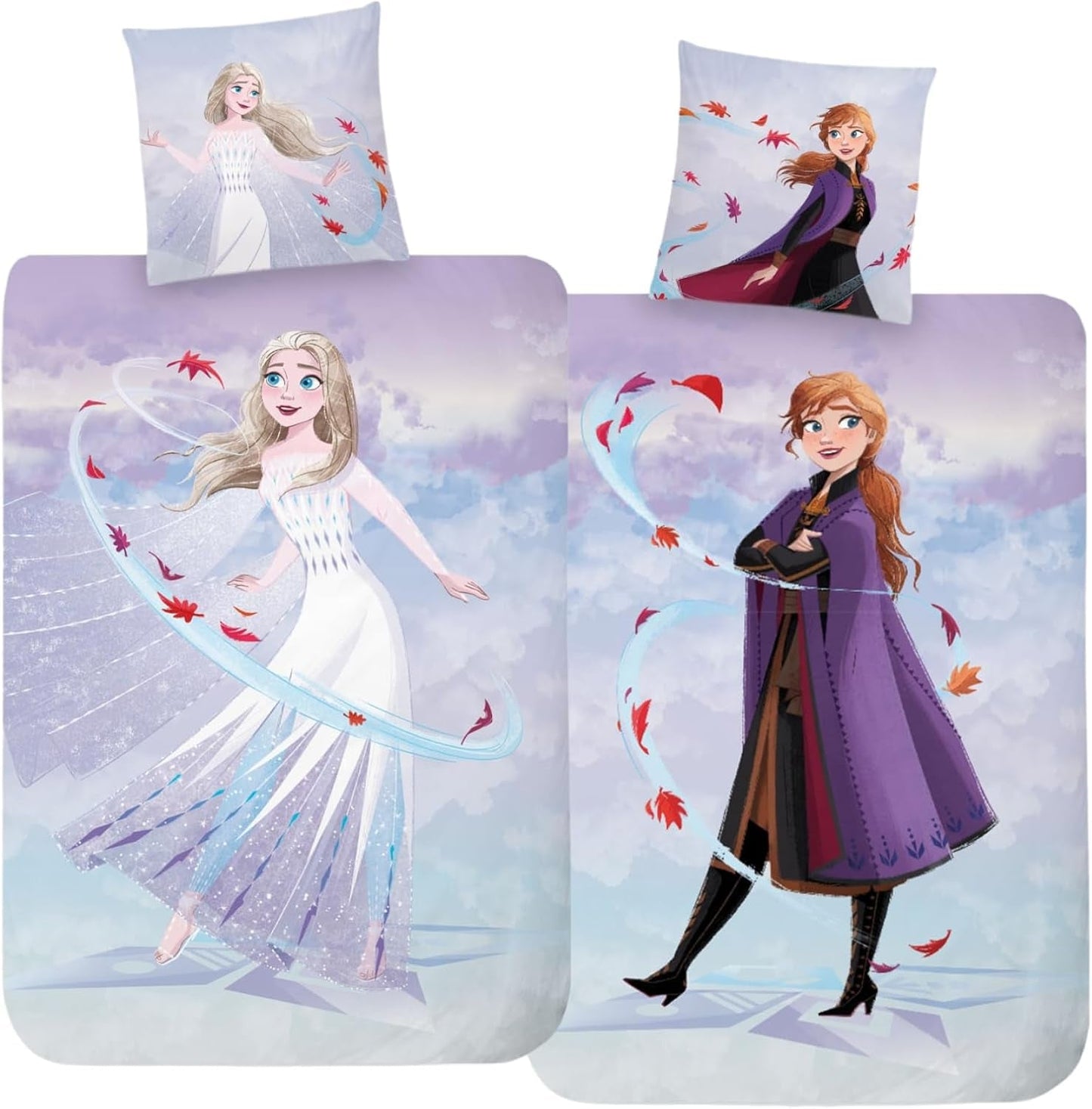 Pościel dziecięca dla dziewczynek i chłopców Kreskówka 100% bawełna - Kids Naty Shop Frozen