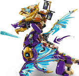LEGO NINJAGO Świetlny smok - zabawka z 8 minifigurkami i kołem Spinjitzu - interaktywna zabawka konstrukcyjna ninja dla chłopców i dziewcząt od 9 lat - pomysł na prezent dla fanów 71836 Zestawy do budowania Besuche den LEGO-Store