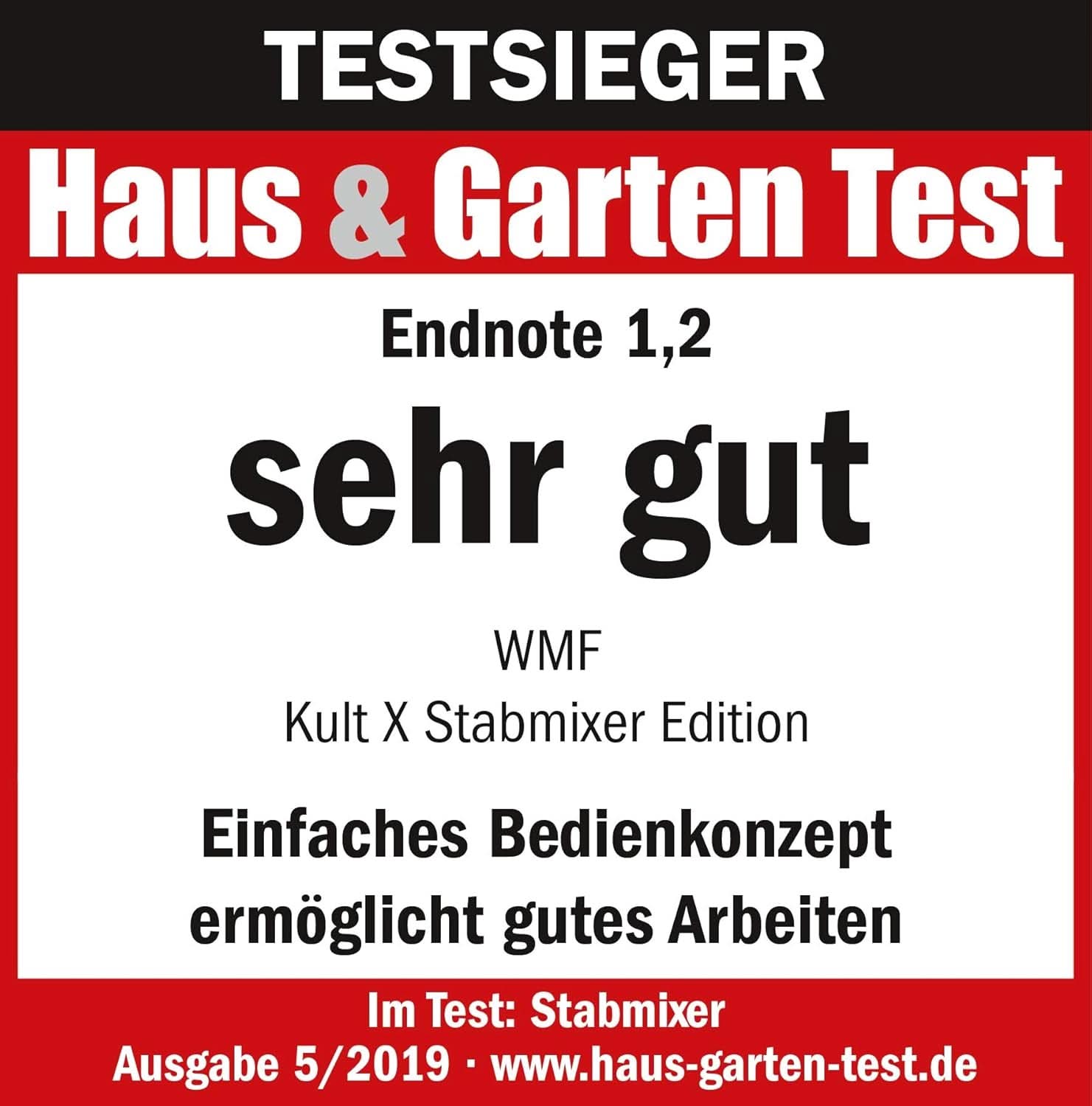 WMF Kult X Edition Stabmixer, Zauberstab 600 W, Pürierstab Edelstahl Mit Variabler Geschwindigkeitssenstellung, Purierstab Edelstahl Matt Kitchen Naty Shop