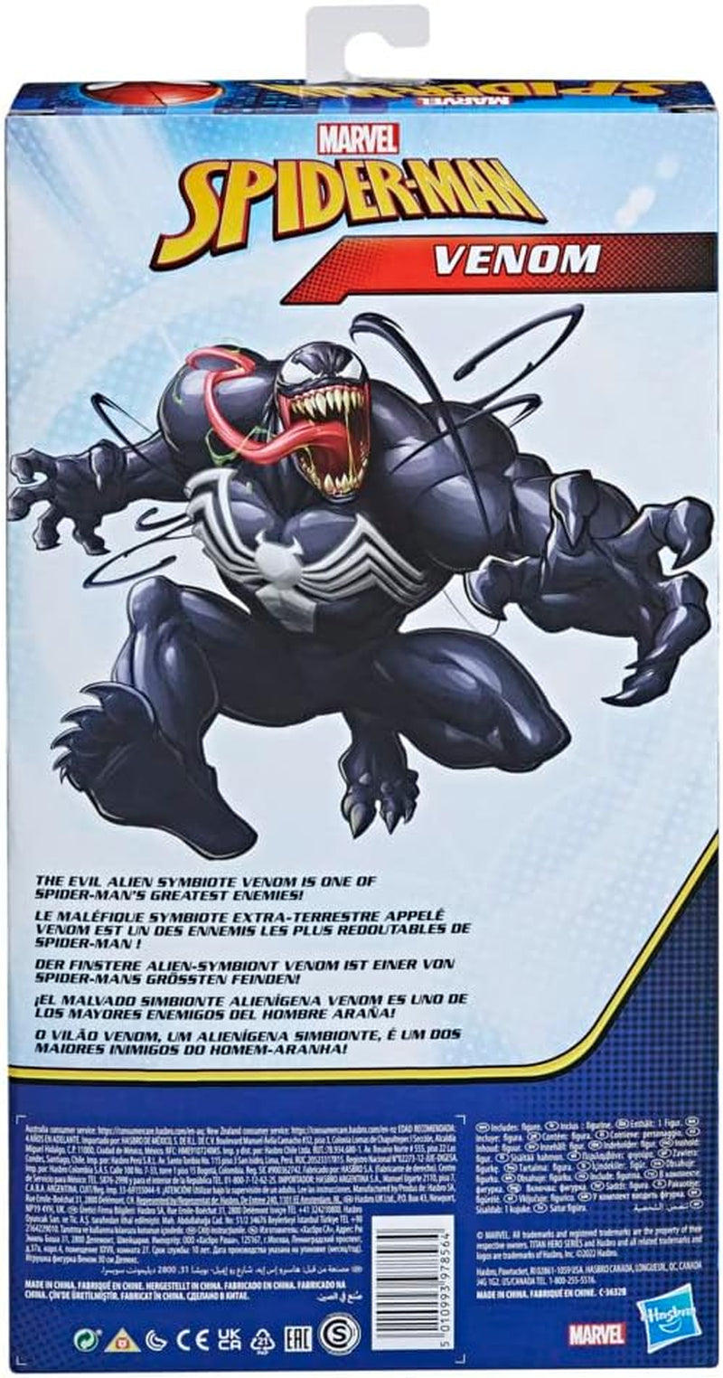 Hasbro Marvel Spider-Man Titan Hero Series Deluxe Venom Toy 30 cm Figurka, Zabawki dla dzieci od 4 lat Figurki Naty Shop