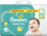 Pampers (stara wersja), majtki, rozmiar 4, 9kg-15kg, trzy opakowania (1 x 88 pieluszek)