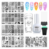 Taśma lateksowa AIMEILI Nagelleck Korrektor Hautschutz Fingerschutz Für Nail Art Palisade Geruchlos Weiß 15Ml