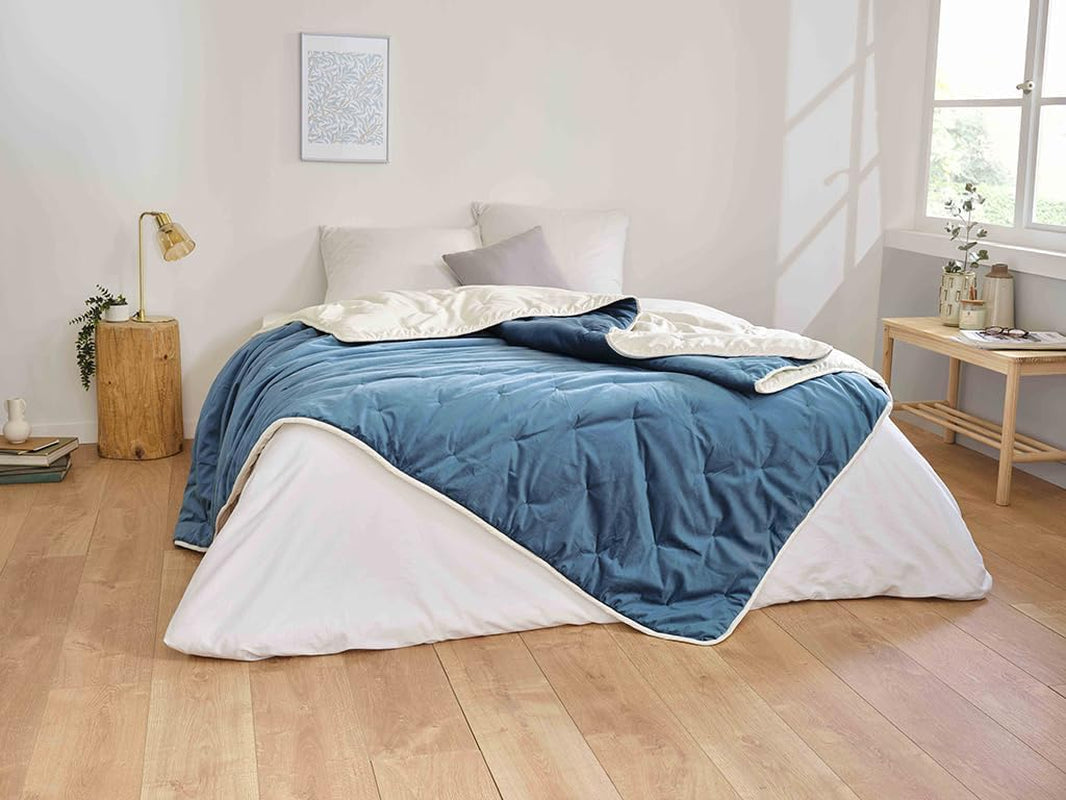 Kołdra Toison D'Or Denali, 180 cm x 240 cm, paw niebieski Kołdry i kołdry Naty Shop Tytuł domyślny