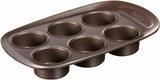 Pyrex BANDEJA 6 MAGDALENAS ASYMETRIA PX Muffinförmchen, Metall, Bunt, 6 Magdalena Formy i blachy do pieczenia Naty Shop 6 Magdalena