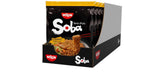 Nissin Bag Soba Noodles - Klasyczny japoński makaron błyskawiczny 9 paczek w stylu woka z sosem Yakisoba Quick Cook Kuchnia azjatycka (9 x 109g)