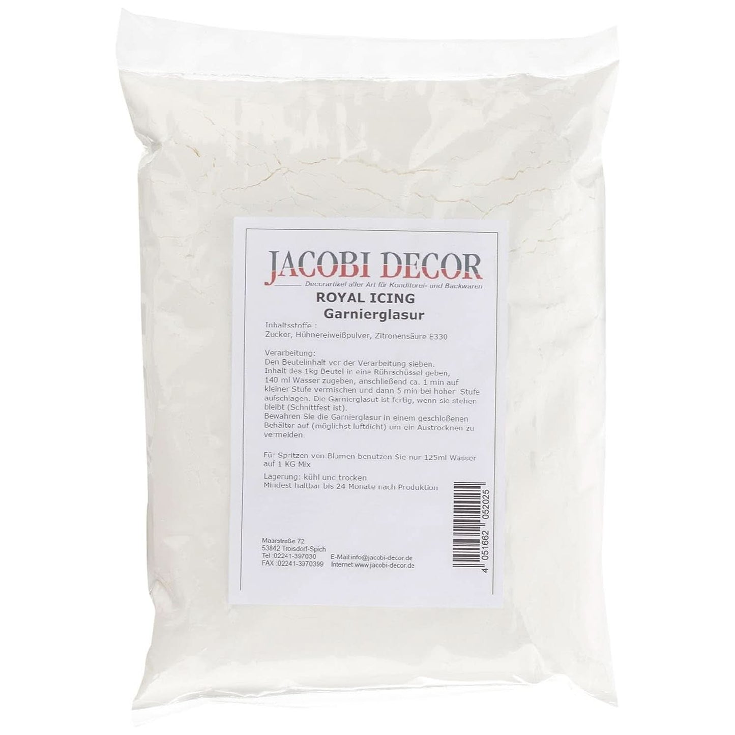 Cake Company Lukier Królewski, 1 kg, bezglutenowe Glazury i Dekoracje Naty Shop