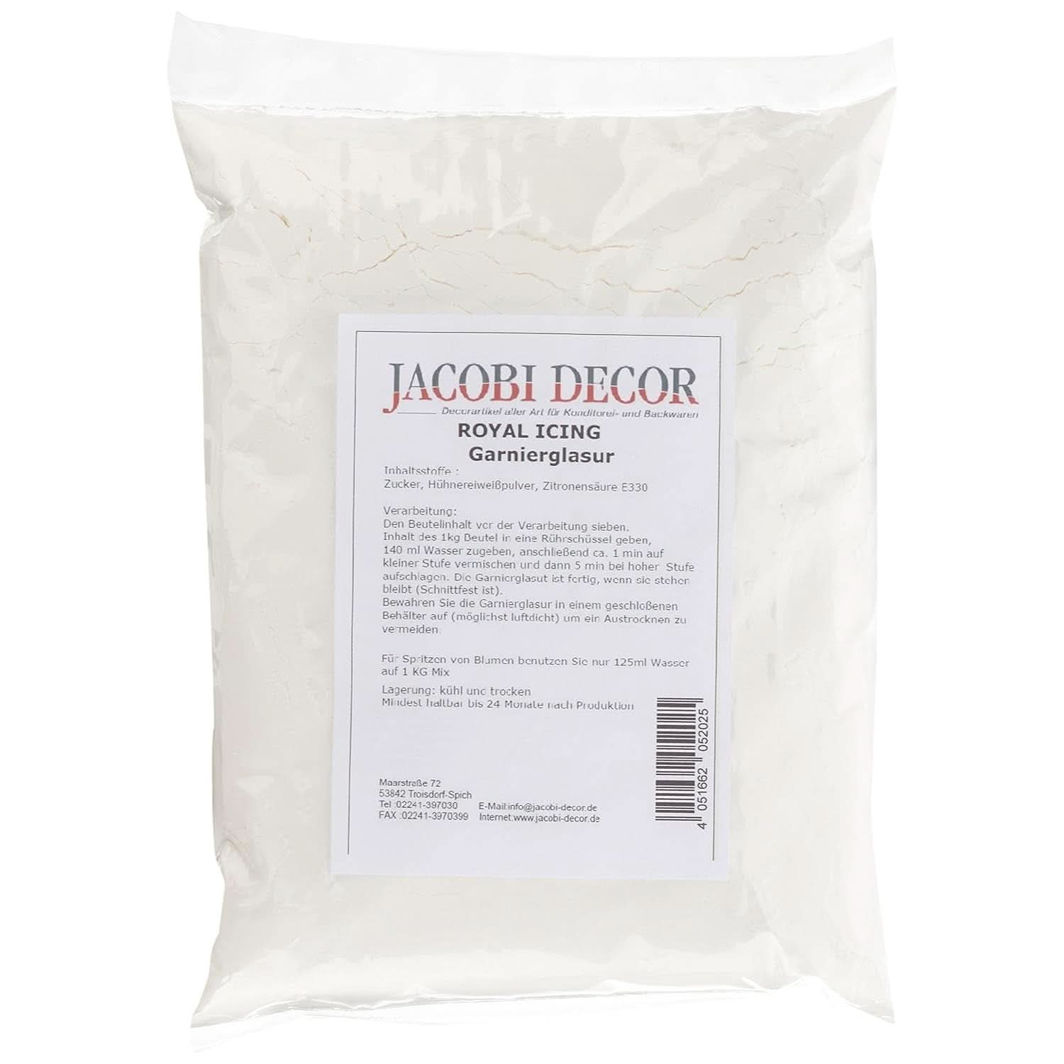Cake Company Lukier Królewski, 1 kg, bezglutenowe Glazury i Dekoracje Naty Shop