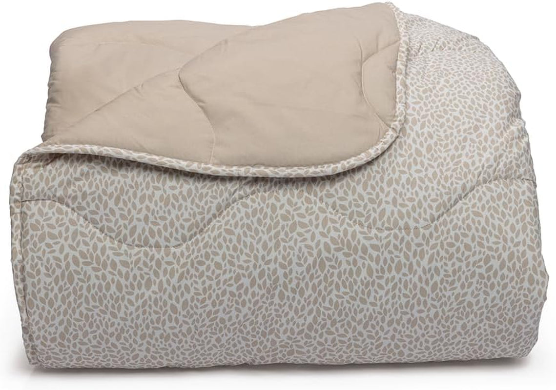Foppapedretti Notte & Natura Petals kołdra piaskowa, kołdra na łóżko pojedyncze, 100% bawełna, wyprodukowana we Włoszech Kołdry i kołdry Naty Shop Kwiaty piaskowe Łóżko pojedyncze