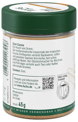 Fuchs Mielony Cynamon Cassia - Do aromatyzowania ciast, deserów lub herbat, 45 gramów Przyprawy Naty Shop