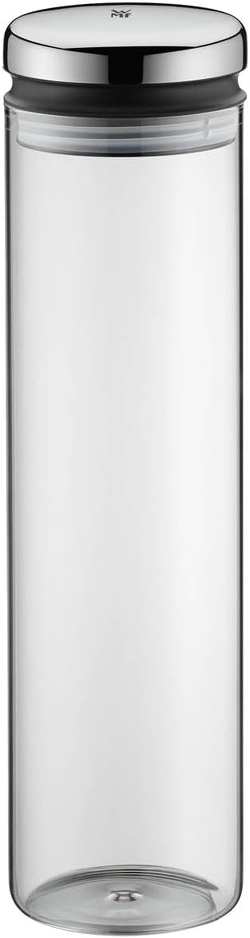 WMF Depot szklany słoik do przechowywania 1,5 l, wysokość 28,5 cm, słoik do przechowywania z pokrywką & Szklany słoik do przechowywania Depot 2 l, wysokość 36 cm, słoik do przechowywania z pokrywką Pudełka do przechowywania żywności Naty Shop