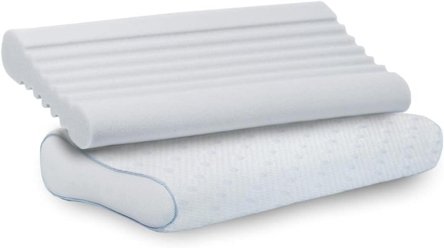 PARADIES Poduszka pod kark 40X80 cm - Revita Ergonomic - Certyfikat IGR, Ergonomiczna poduszka podtrzymująca szyję Wysokość: 10 Cm Poduszki ortopedyczne szyjne Naty Shop Revita Ergonomic