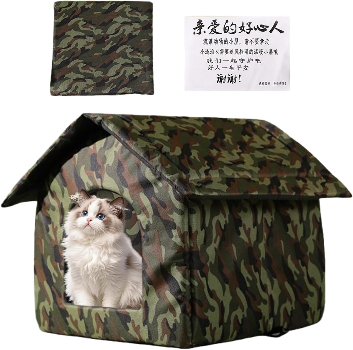 Outdoor Katzenhaus - Reise Hydratisierendes Spray Für Gesicht 100ml,rutschfeste Schlafhöhle Winddichtes Versteck,Makijaż Zuhause Freunde Familie