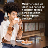 illy, Kompatybilna Aluminium-Kaffeekapseln CLASSICO, 100% Arabica z nutami kwiatów pomarańczy i jaśminu, słodki smak i słodki posmak, 10 opakowań po 10 kapsułek (w sumie 100)