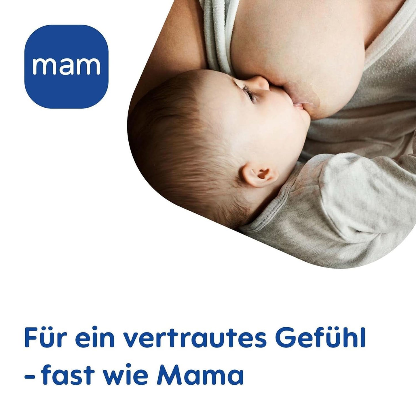 MAM Stillhütchen Größe L (Ř 23 Mm) Im 2Er-Set, Extra Weiche Brusthütchen Zum Schutz Beim Stillen, Brustwarzenschutz Für Maximalen Hautkontakt Zwischen Mutter Und Kind Akcesoria Żywność i karmienie piersią Bebe Naty Shop