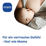 MAM Stillhütchen Größe L (Ř 23 Mm) Im 2Er-Set, Extra Weiche Brusthütchen Zum Schutz Beim Stillen, Brustwarzenschutz Für Maximalen Hautkontakt Zwischen Mutter Und Kind Akcesoria Żywność i karmienie piersią Bebe Naty Shop