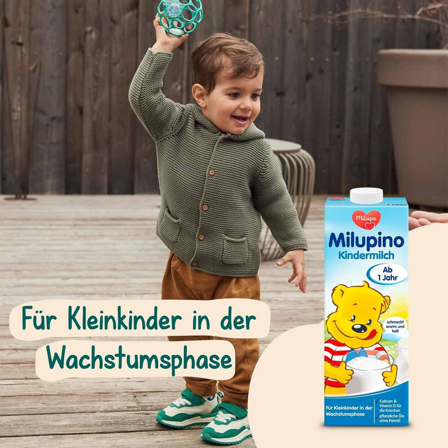 Milupa Milupino Gotowe do spożycia mleko wzrostowe (6x1L), od 1 roku, dla małych dzieci w fazie wzrostu