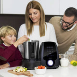 Cecotec Mambo 6090 Multifunktions-Küchenmaschine, 1700 W, 23 Funktionen, Krug Mit Fassungsvermögen 3,3 L, 3 Teller Gleichzeit, 10 Geschwindigkeitsstufen, Timer Roboty kuchenne i miksery Naty Shop