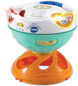 Vtech Baby Magic Music Ball 3 w 1, 9-36 miesięcy i muzyczna zabawa dla dzieci Tamburyn - Elektroniczna zabawka z muzyką i efektami dźwiękowymi - Na 9-36 miesięcy Zabawki dla dzieci Bebe Naty Shop