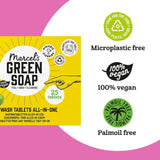Marcel'S Green Soap Tabletki do zmywarki All-In-One - Grejpfrut i Limonka - 25 sztuk Detergenty kuchenne Naty Shop