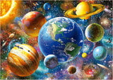 Educa - Puzzle 500 elementów dla dorosłych | Układ Słoneczny, puzzle 500 elementów dla dorosłych i dzieci od 11 lat, planety, kosmos, kosmos (18449) Puzzle Naty Shop