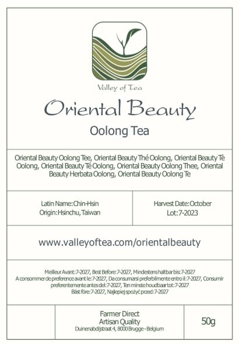 Oriental Beauty Tajwańska herbata Oolong - Dongfang Meiren Tajwańska herbata - Wu Long Białe końcówki lub niebieska herbata Wu Long Tea Orientalna niebieska herbata Niebieska herbata Olong Herbata Olong Organiczna herbata Oolong Herbata Olong