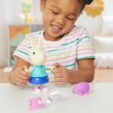 Łyżka Świnka Peppa Luisa - zabawna figurka do przebierania, lalka dziewczynka 15 cm z akcesoriami i ubrankami do przebierania, interaktywny zestaw zabawek dla małych dzieci w wieku 3 lat i więcej
