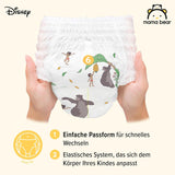 Marka Amazon: Mama Bear Disney Rozmiar 6 (15+ kg) - opakowanie miesięczne, białe, 120 sztuk (2 opakowania po 60)