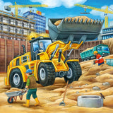 Ravensburger Puzzle dla dzieci - 09226 Duże pojazdy budowlane - Puzzle dla dzieci powyżej 5 lat, składające się z 3X49 elementów Puzzle Naty Shop